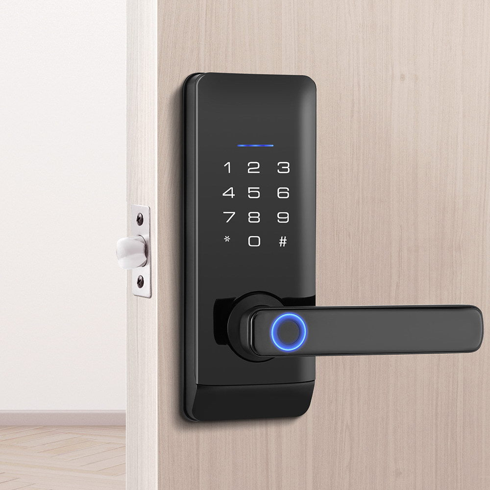 UL-Tech Smart Fingerprint Door Lock – Keyless Entry, Biometric Access Control for Home Security System