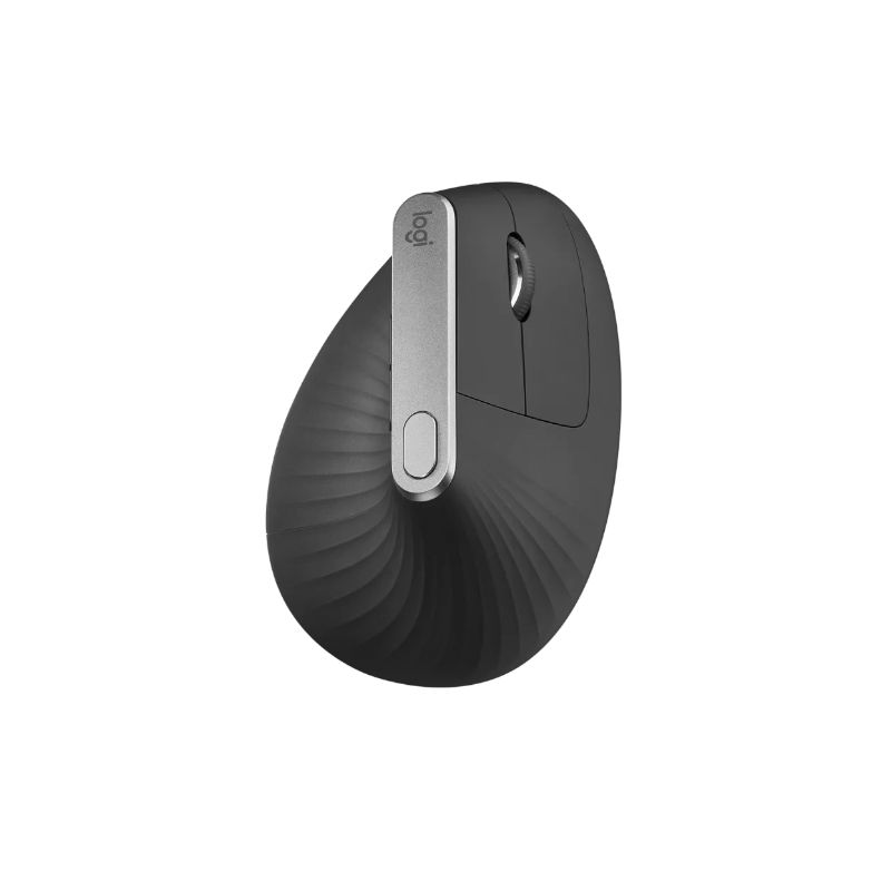 Logitech MX Vertical Ergonomic Mouse – Advanced Wireless Mouse with USB-C Recharge & Precision Tracking