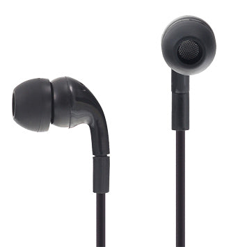 MOKI Noise Isolation In-Ear Earphones – Wired Stereo Headphones with Deep Bass (Black)