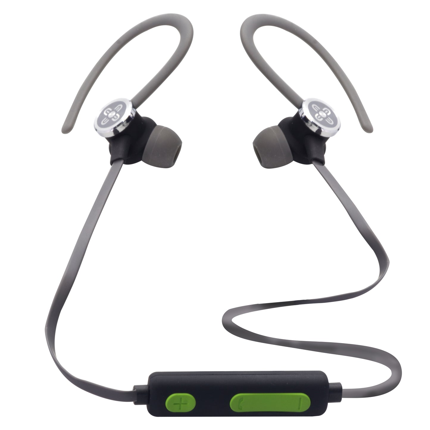 MOKI Exo Active Bluetooth Earbuds – Wireless In-Ear Sport Headphones with Mic (Black)