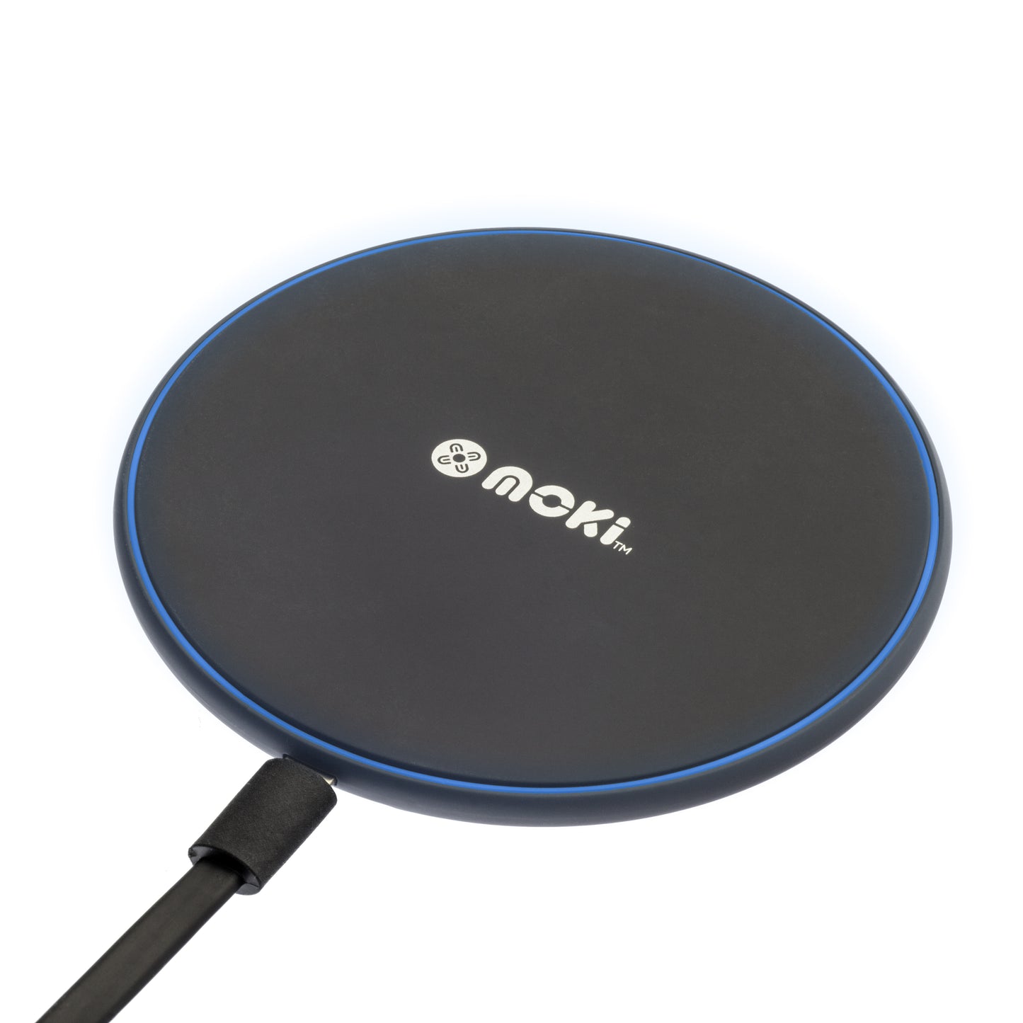 MOKI ChargePad 5W Wireless Charger – Qi-Compatible Slim Charging Pad for Smartphones