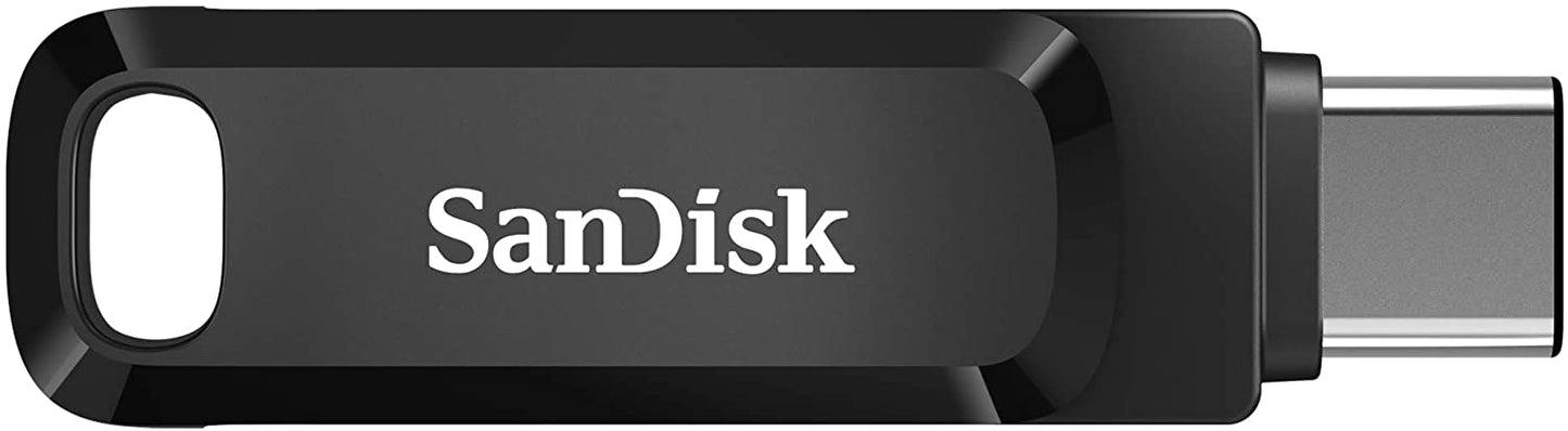 SanDisk 512GB Ultra Dual Go USB 3.1 Flash Drive – Type-C & USB-A, High-Speed Storage – SDDDC3-512G