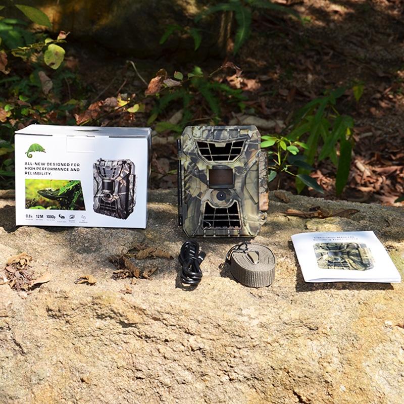 Waterproof Hunting Trail Camera – Wide-Angle Lens, PIR Motion Sensor, Night Vision, Wildlife & Security Cam