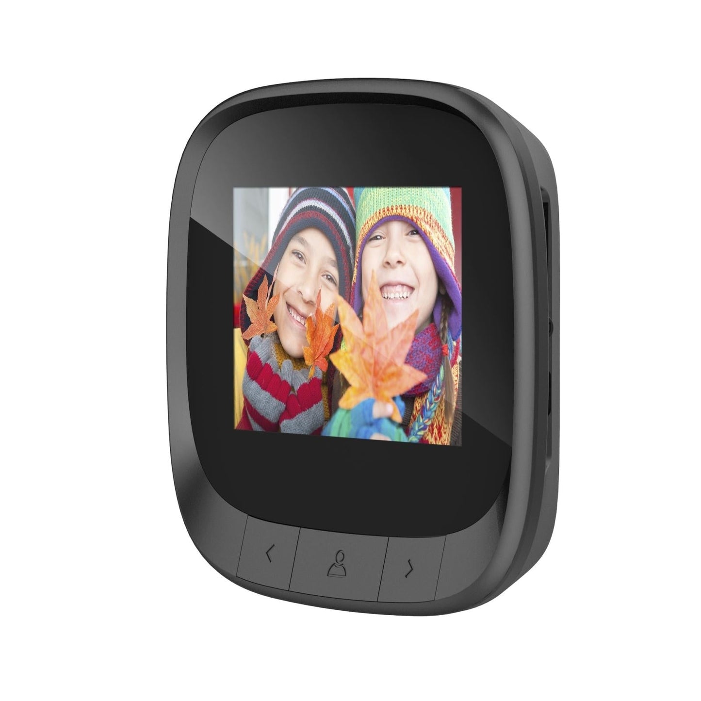 2.4-Inch Digital Peephole Viewer with 0.3MP Camera & Built-in Doorbell