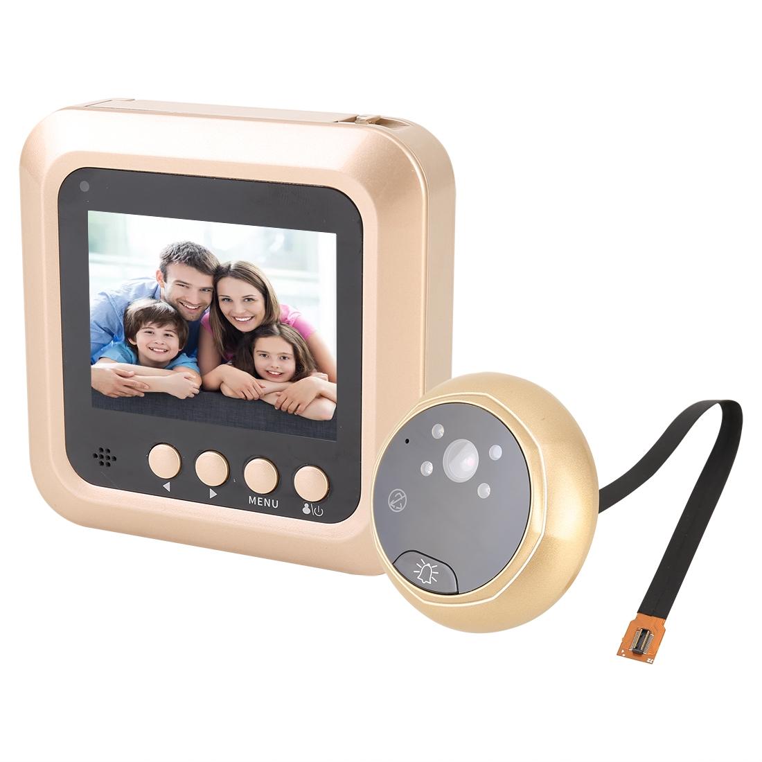 Smart WiFi Video Doorbell – Night Vision, Motion Detection, Video Messaging, Multi-Language Support, 32GB TF Card Included