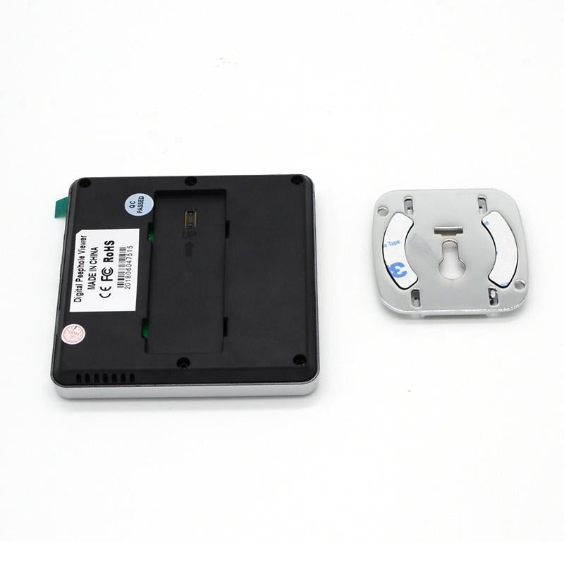 3.0'' Screen 1.0MP Security Camera with Infrared Night Vision – Digital Peephole Door Viewer Compatible