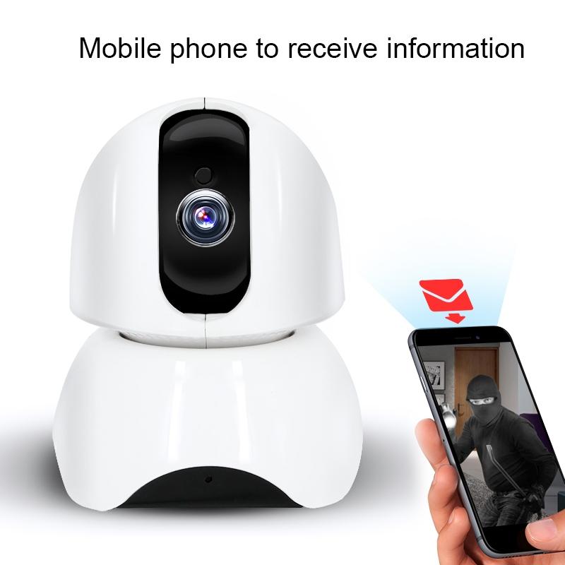 HD Rotatable Smart P2P WiFi Network Security Camera with Remote Access