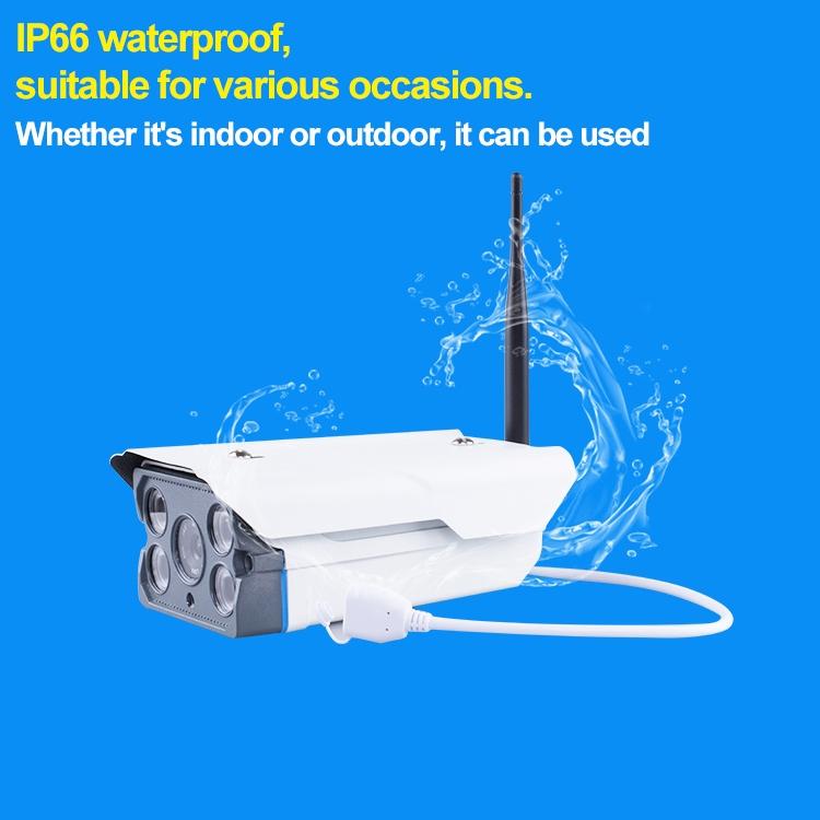 Smart Wireless WiFi IP Security Camera – Motion Detection, Night Vision, 64GB TF Card Support