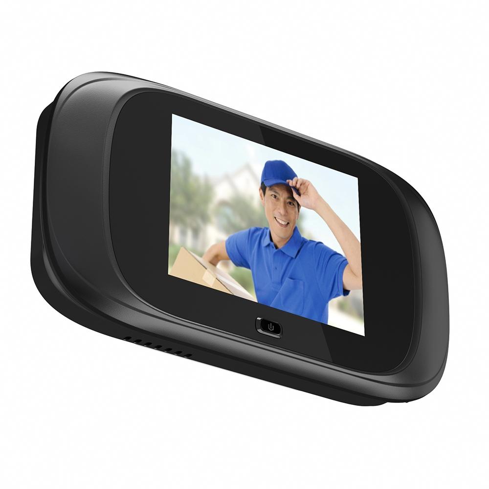 Smart 1.0MP Peephole Doorbell – 2.8'' Screen, Motion Detection, Photo & Video Capture, Easy Installation
