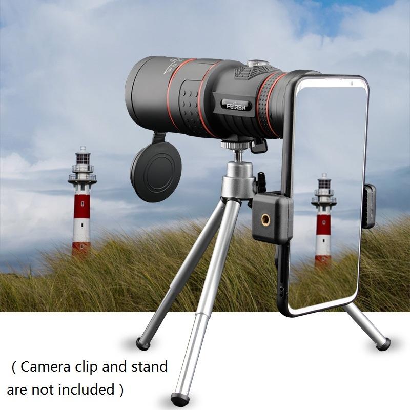 High-Definition Night Vision Monocular – Perfect for Concerts & Mobile Phone Cameras, Lightweight, Portable