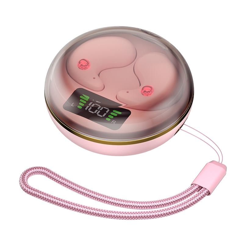 Mini Invisible Bluetooth Earphones with Charging Case – True Wireless, Black, Compact Design