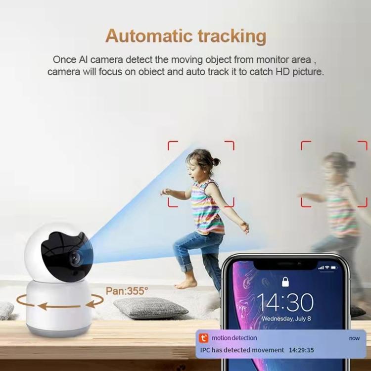 Wireless Baby Camera – No Temperature or Humidity Sensor – White