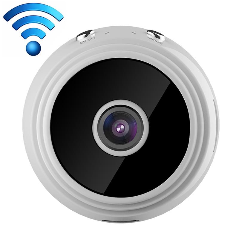 Wireless 1080P HD Camera – Night Vision, Motion Detection, TF Card Storage, Bluetooth – Black