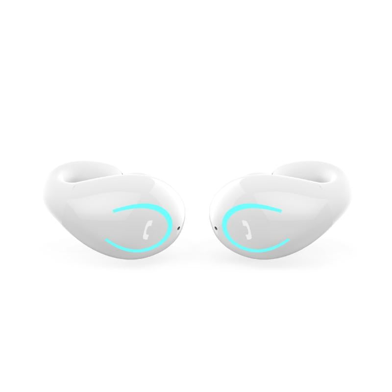 YX08 Ultra-Light Wireless Bluetooth Earphones – Stereo Sound, Bluetooth 5.0 – Grey