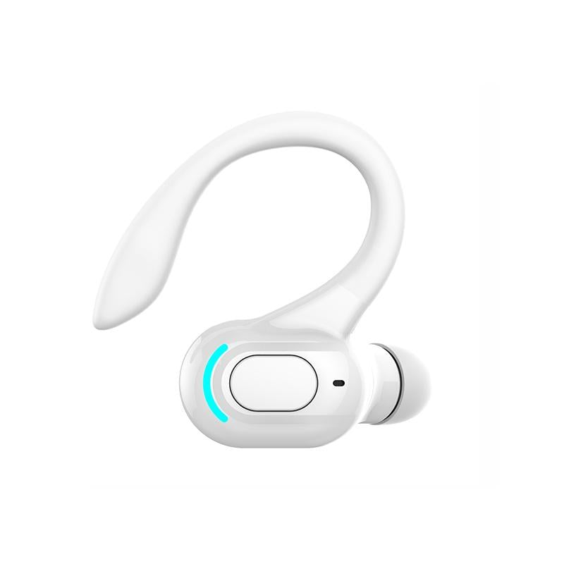 F8 Wireless Sports Earphones – Bluetooth 5.1 Ear-Mounted Stereo Headset (Black & Green)