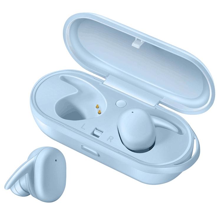 Waterproof Wireless Bluetooth Earphones with Magnetic Charging Box – 300mAh Battery, Green