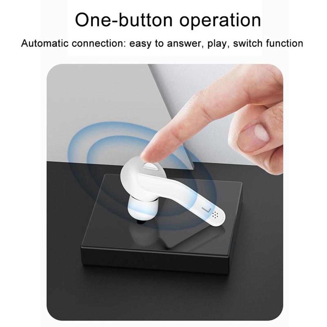 T-88 Wireless Stereo Earphones with Magnetic Charging Box – True Wireless, Bluetooth 5.0