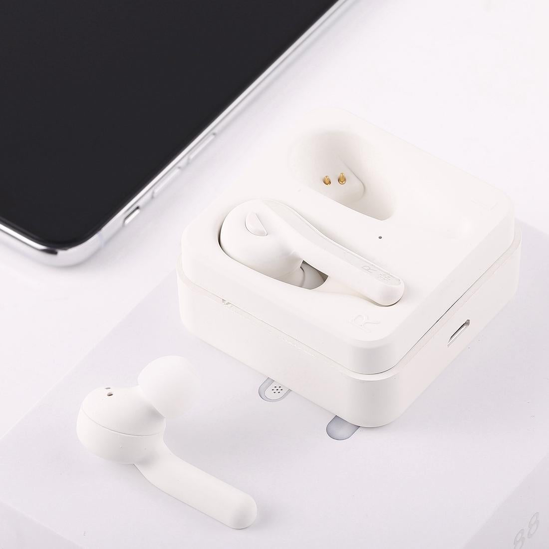 T-88 Wireless Stereo Earphones with Magnetic Charging Box – True Wireless, Bluetooth 5.0