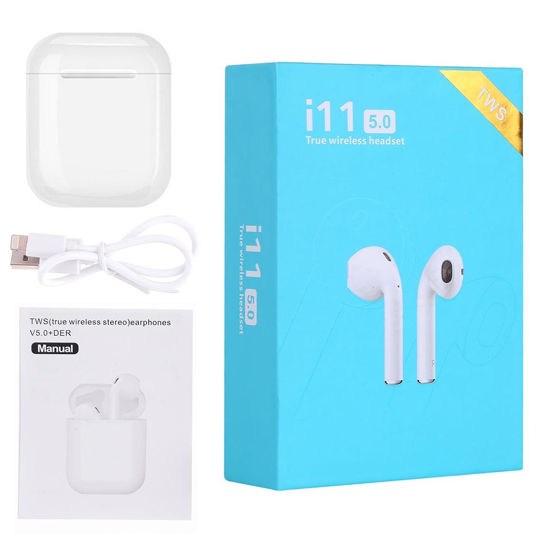 Upgraded V5.0 Wireless Stereo Earphones with Touch Control & Magnetic Charging Case – True Wireless, Bluetooth