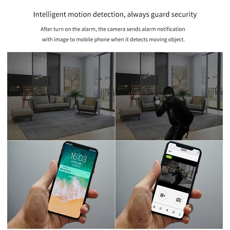 Wireless Wearable WiFi Camera – Infrared Night Vision, Motion Detection, Portable Body Cam