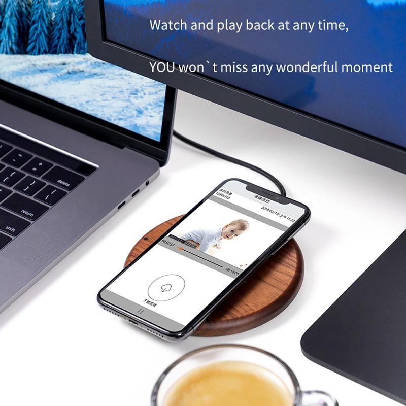 Wireless Wearable WiFi Camera – Infrared Night Vision, Motion Detection, Portable Body Cam