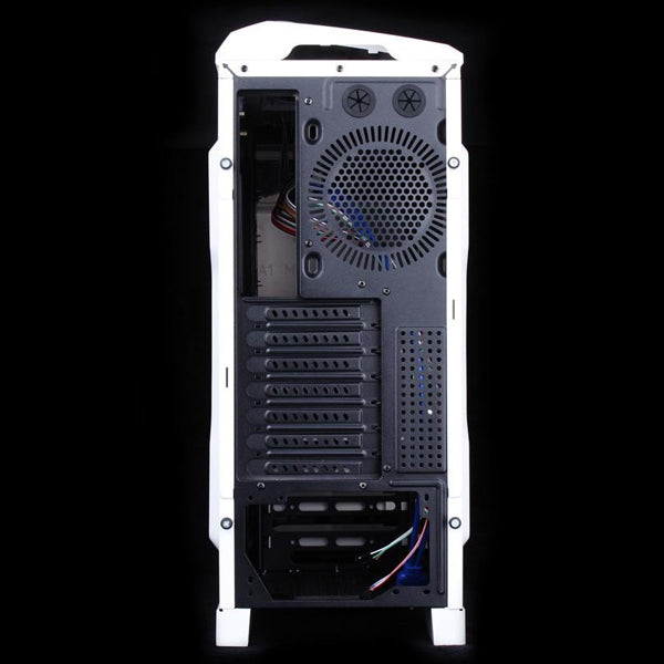 Huntkey MVP Pro Gaming PC Case – Mid-Tower Chassis, Blue – No PSU/Fan Included