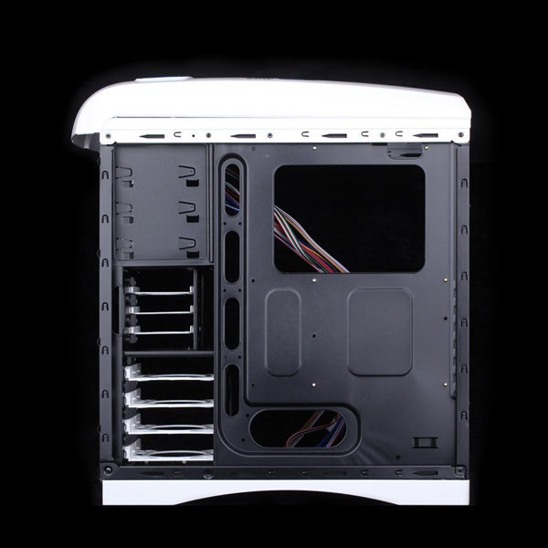 Huntkey MVP Pro Gaming PC Case – Mid-Tower Chassis, Blue – No PSU/Fan Included