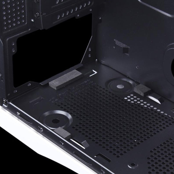 Huntkey MVP Pro Gaming PC Case – Mid-Tower Chassis, Blue – No PSU/Fan Included
