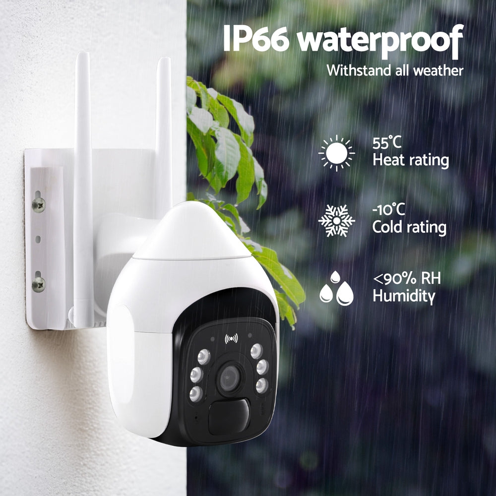 UL-Tech 3MP Wireless IP Security Camera – WiFi Smart Home Surveillance Cam with Night Vision & Motion Detection