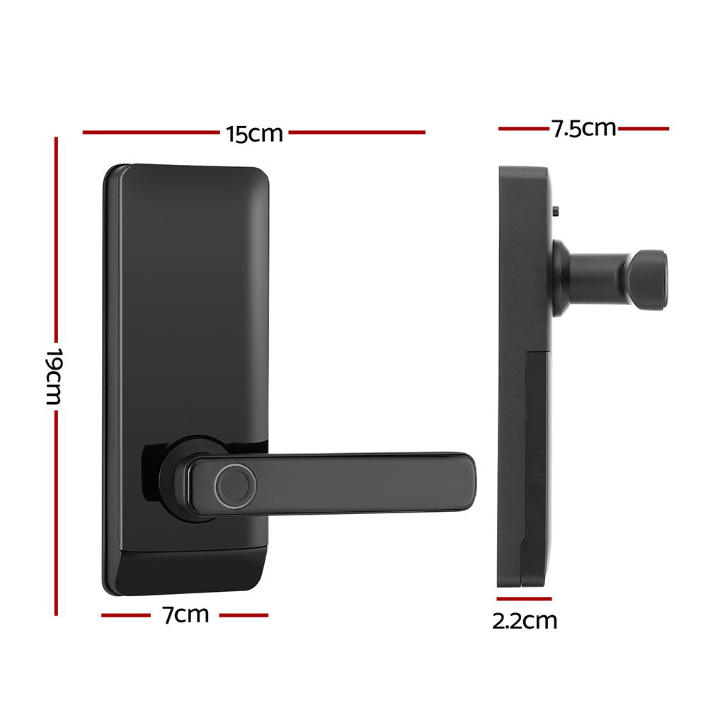 UL-Tech Smart Fingerprint Door Lock – Keyless Entry, Biometric Access Control for Home Security System