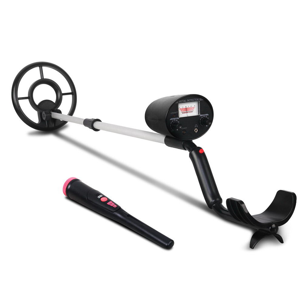 Waterproof Metal Detector Pinpointer – 180mm Deep Detection, High Sensitivity Treasure Hunter – Black