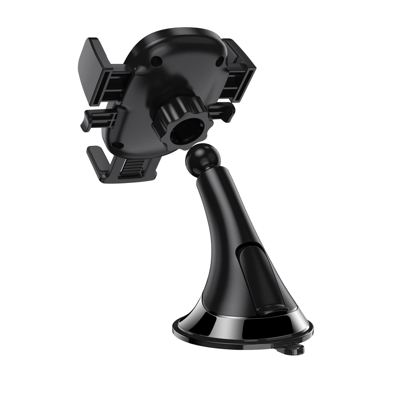Laser Car Phone Holder Windscreen Mount – Adjustable Suction Cup Cradle for Smartphones – Secure Dashboard/Windshield Fit