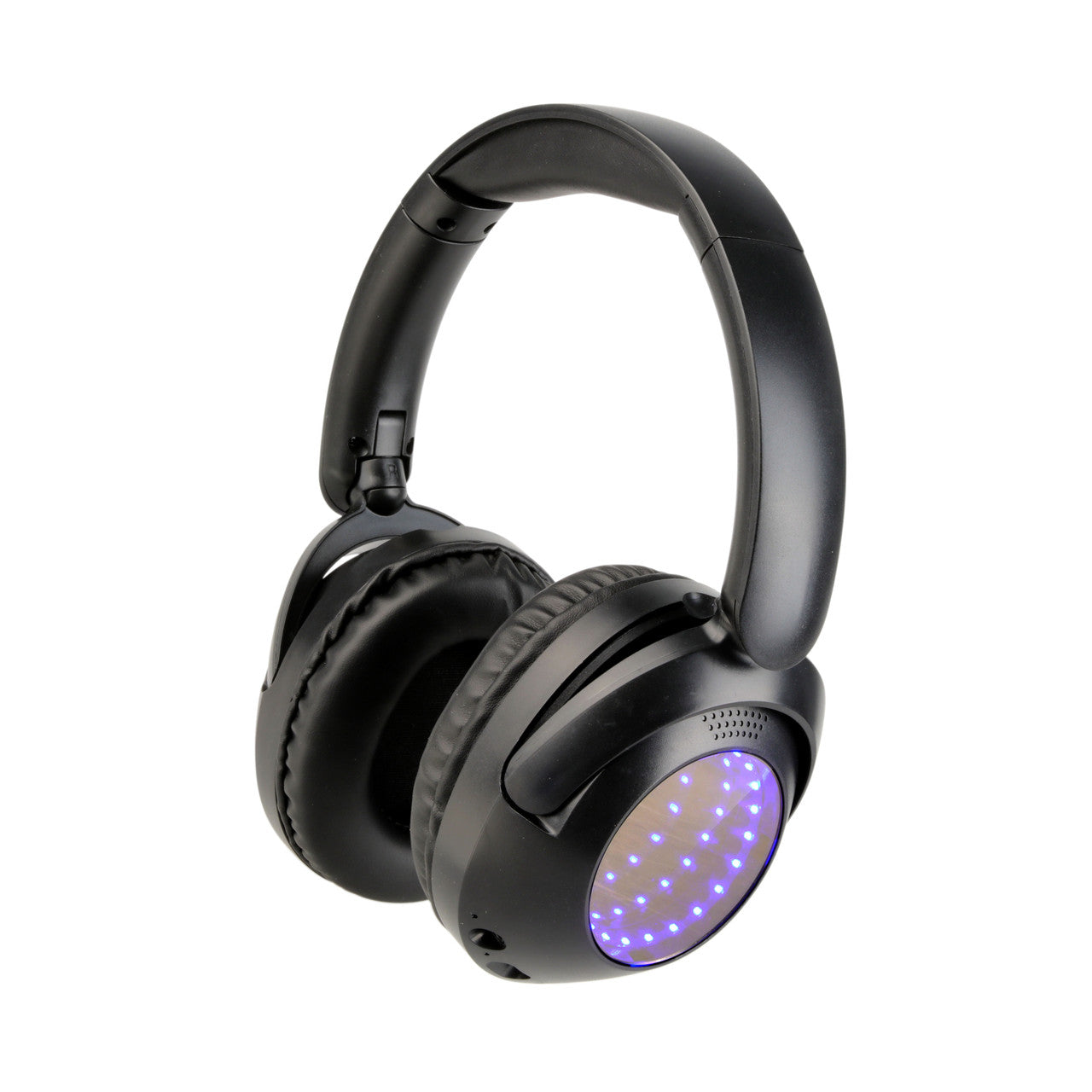 Laser Infinity Light Bluetooth Headphones – Wireless Over-Ear Headset with LED Lights & Hi-Fi Sound