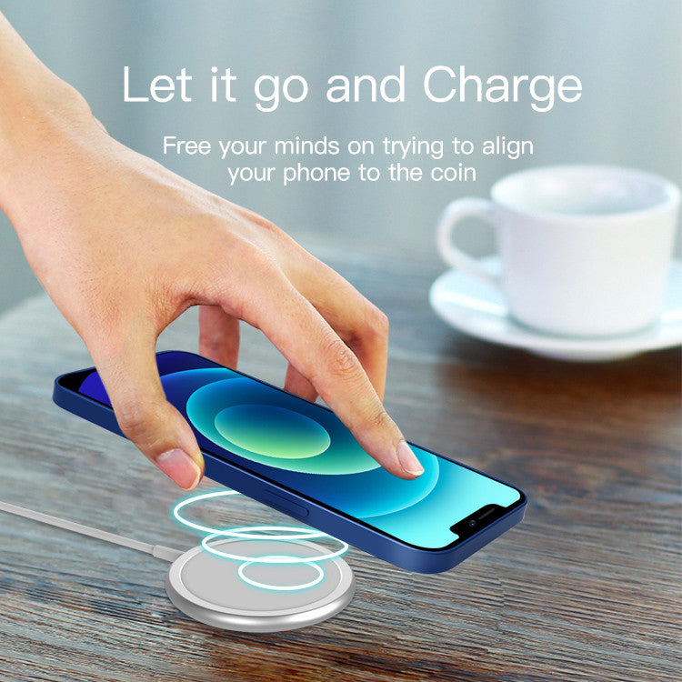Laser ChargeCore Magnetic Wireless Charging Pad – Fast MagSafe-Compatible Charger for iPhone & Android Devices