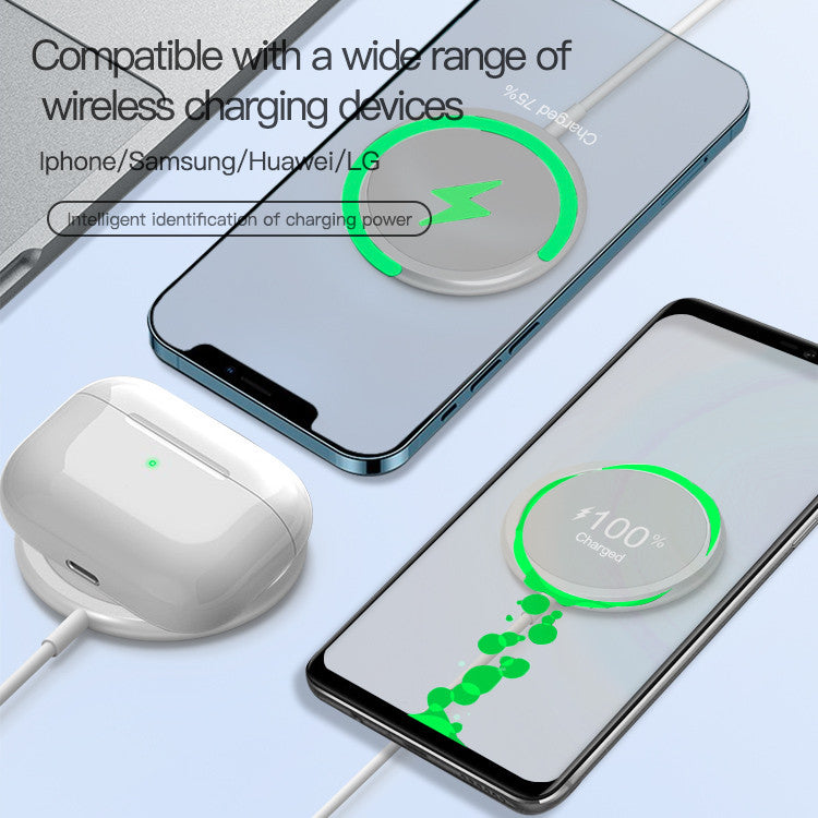 Laser ChargeCore Magnetic Wireless Charging Pad – Fast MagSafe-Compatible Charger for iPhone & Android Devices
