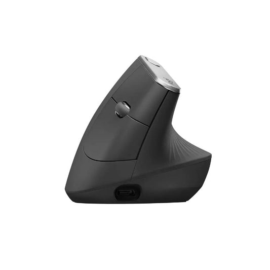 Logitech MX Vertical Ergonomic Mouse – Advanced Wireless Mouse with USB-C Recharge & Precision Tracking
