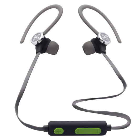 MOKI Exo Active Bluetooth Earbuds – Wireless In-Ear Sport Headphones with Mic (Black)