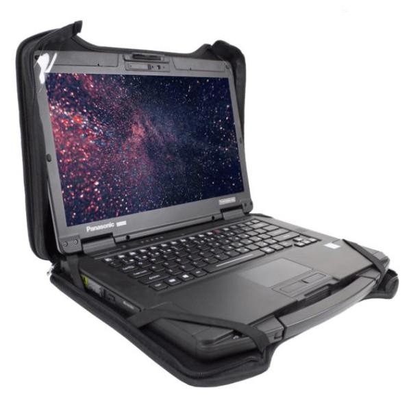 InfoCase Toughmate Always-On Case for Panasonic Toughbook 55 – Rugged Protective Carrying Case