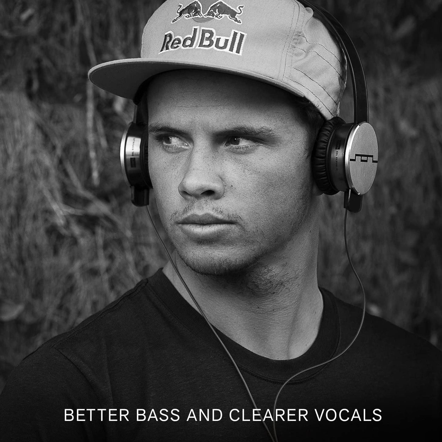 SOL Republic Tracks HD V10 On-Ear Wired Headphones – High-Definition Sound, Red