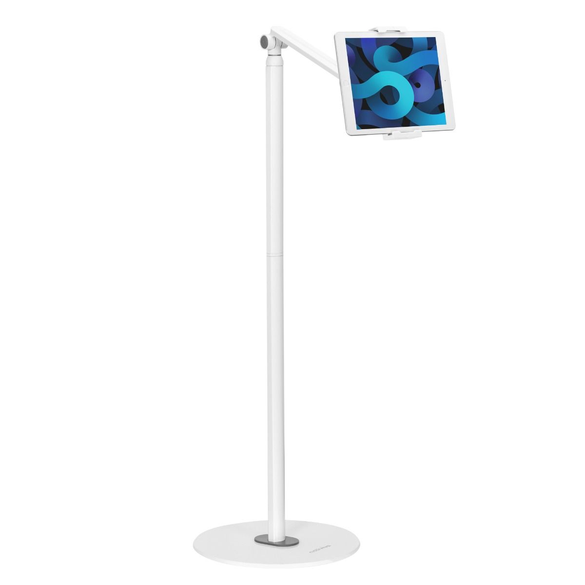Activiva Universal iPad & Tablet Floor Stand – Adjustable Height & 360° Rotation for Hands-Free Viewing