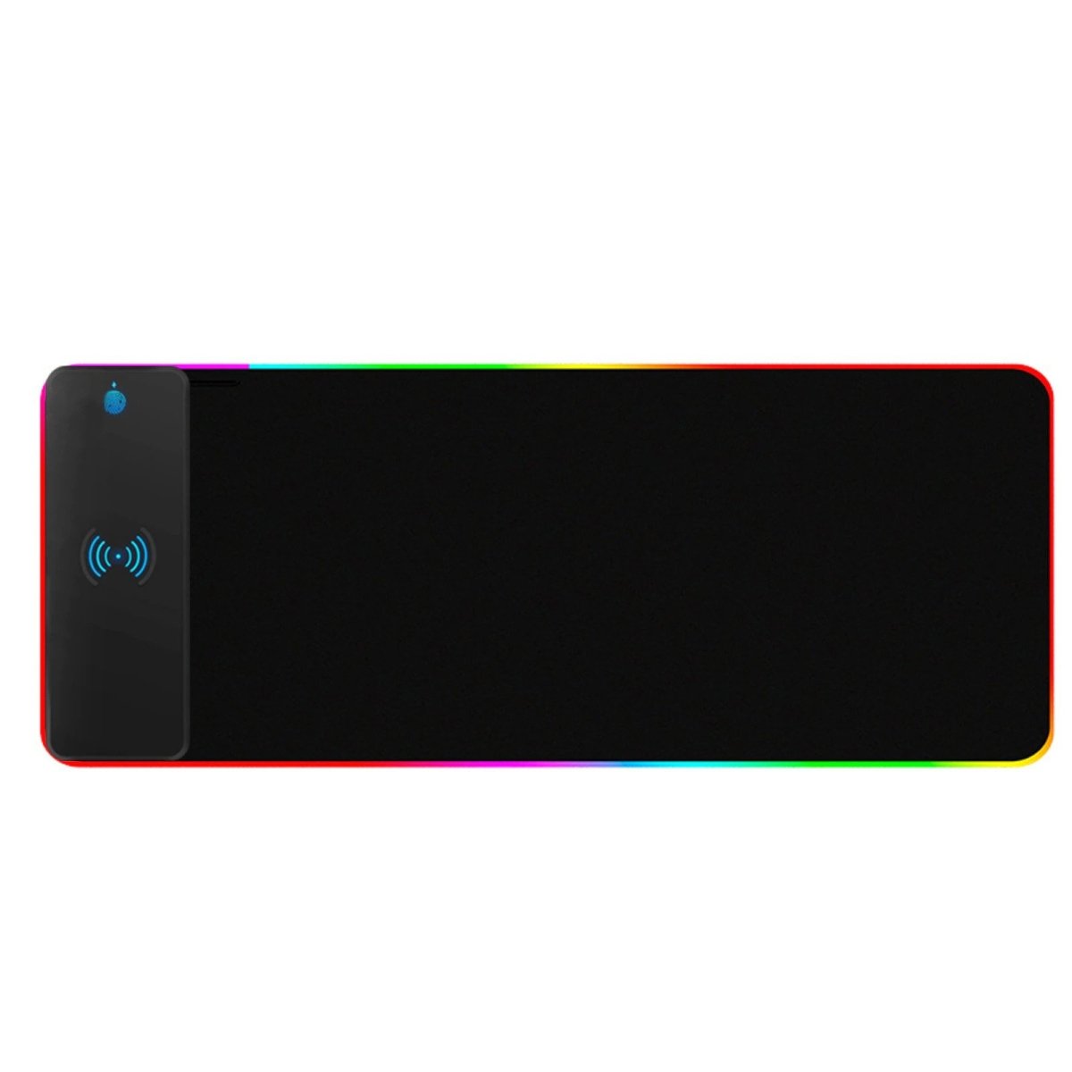 RGB Wireless Charging Mouse Pad – 15W Fast Charger, Oversized 800x300mm Gaming Desk Pad