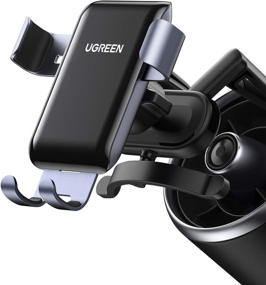 UGREEN 30401 Gravity Car Mount – Air Vent Phone Holder with Auto-Lock & One-Hand Operation