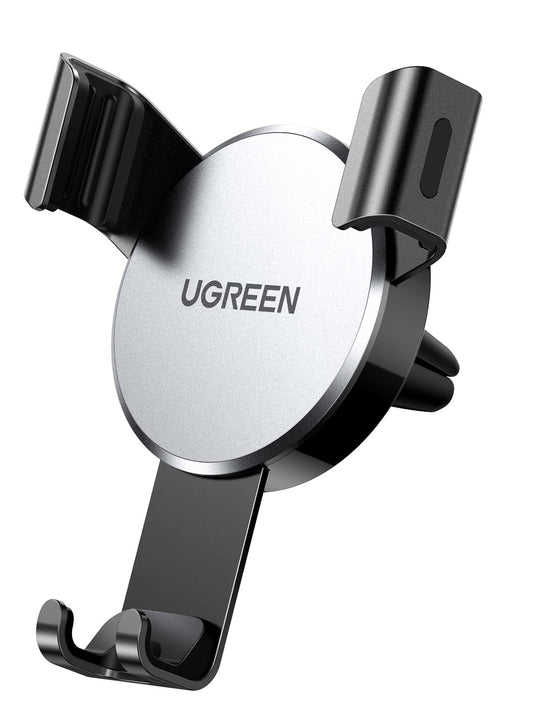 UGREEN 40907 Gravity Car Air Vent Phone Holder – Secure Mount for iPhone, Samsung & Android Devices