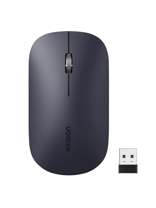 UGREEN 90372 Slim 2.4G Wireless Mouse – Compact Ergonomic Optical Mouse with USB Receiver