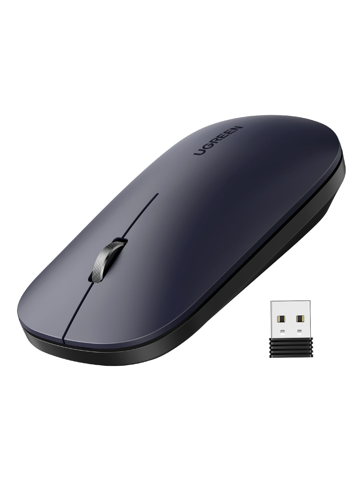 UGREEN 90372 Slim 2.4G Wireless Mouse – Compact Ergonomic Optical Mouse with USB Receiver