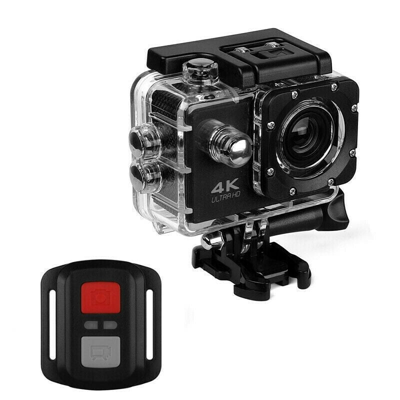 BDI 4K WiFi Action Camera – Sports DV Cam with Ultra HD Recording & Waterproof Case
