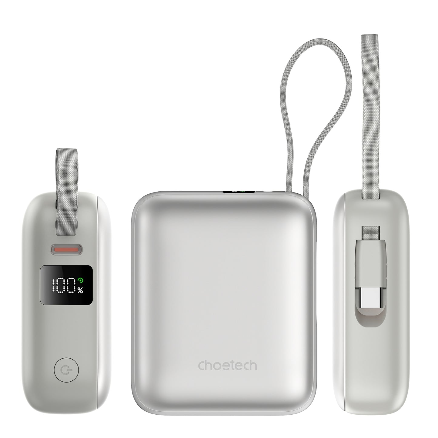 CHOETECH B832-SL PowerLeap 10000mAh Power Bank – 35W Fast Charging, Dual Port Output – Compact & Portable