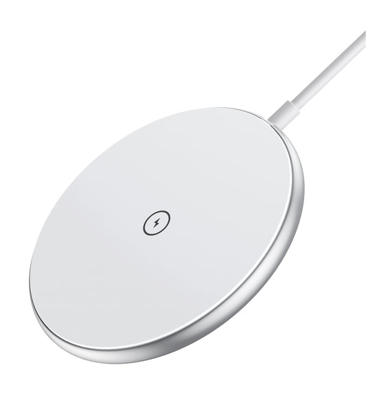 CHOETECH T580-F 15W MagSafe Wireless Fast Charger with 1M USB-C Cable – White