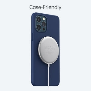 CHOETECH T580-F 15W MagSafe Wireless Fast Charger with 1M USB-C Cable – White
