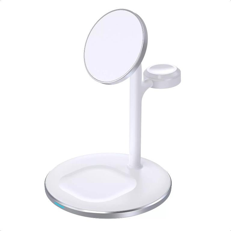 CHOETECH T585-F 3-in-1 Wireless Charging Station Dock – Fast Charger for iPhone, Apple Watch & AirPods